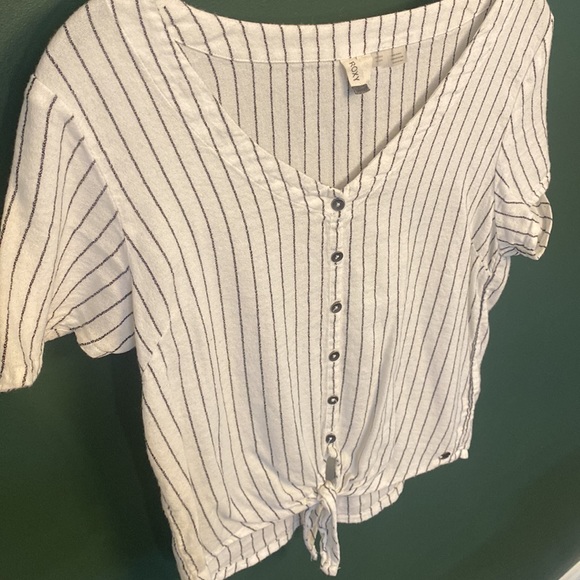 Cropped Roxy blouse - Picture 3 of 4